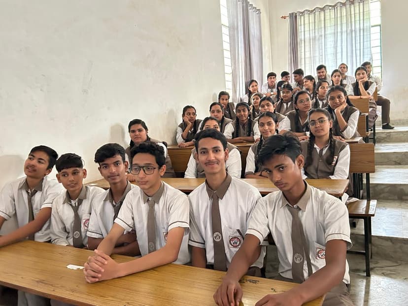 Students in classroom