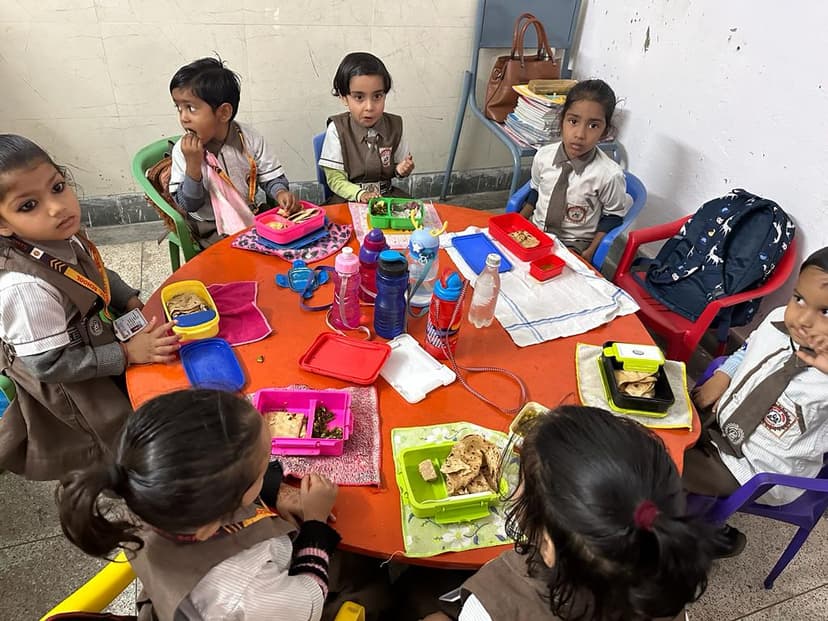 Students in classroom