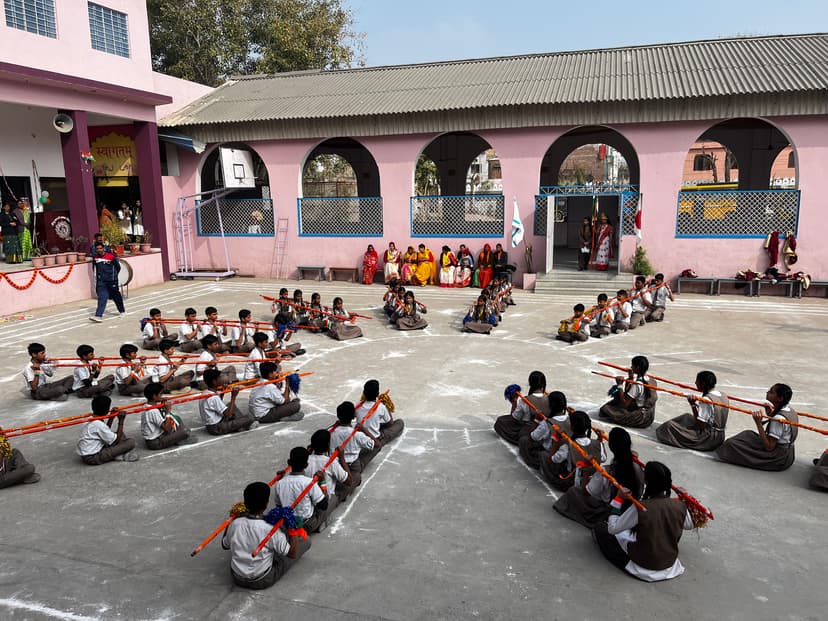 Students in classroom
