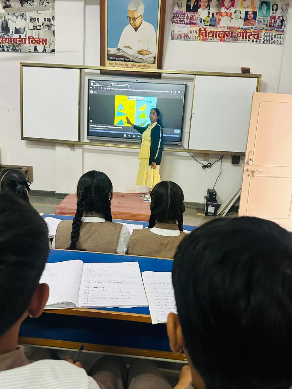 Library & Smart classes